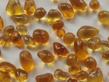 Glass Beads Golden Yellow 1.5-3 mm | 1 Kg | Glass Pebbles Aggregates