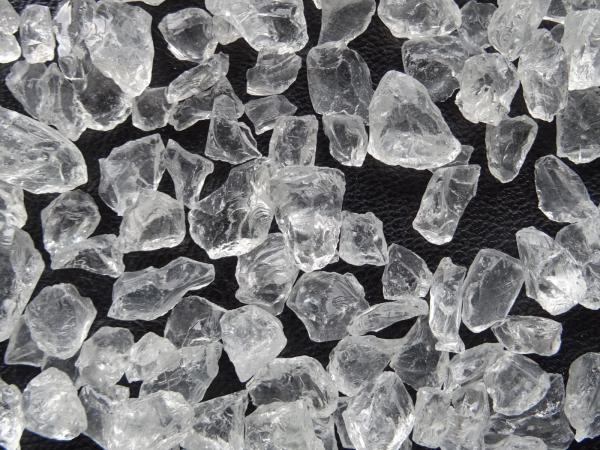 glass granules clear 10-20 mm